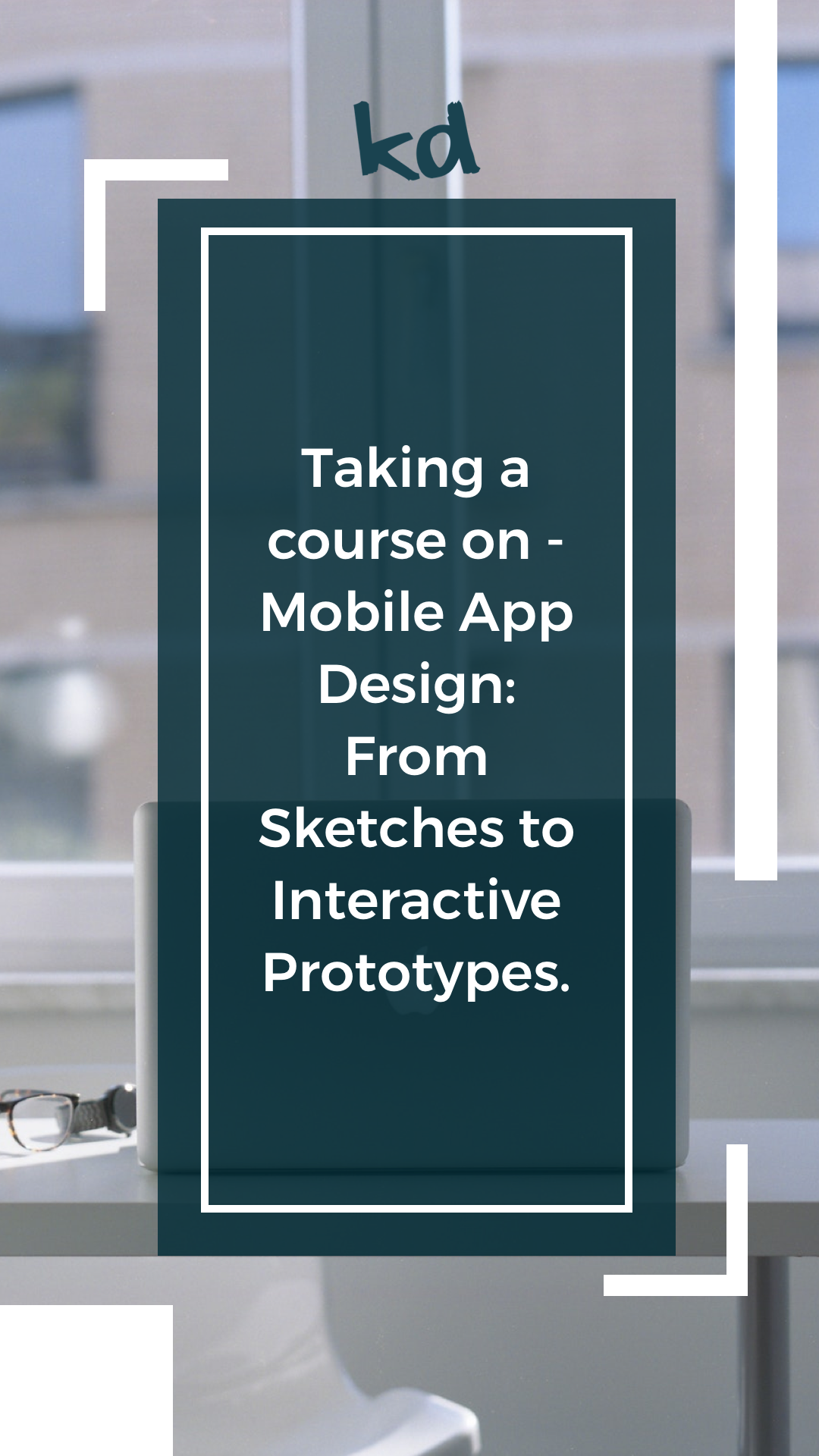 Instagram story cover of prototyping class